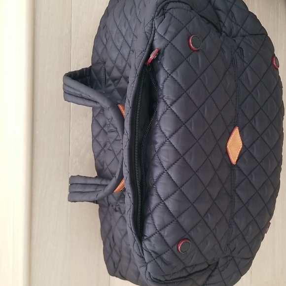 MZ Wallace Black Large Metro Tote Deluxe - with Luggage Opening - Picture 14 of 15